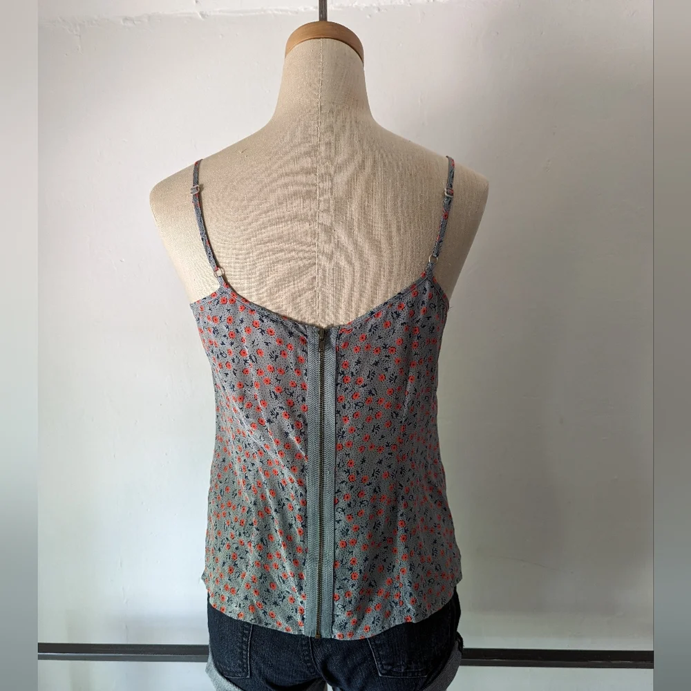 Silk Ruffle Front Blouse - Picture 3 of 4